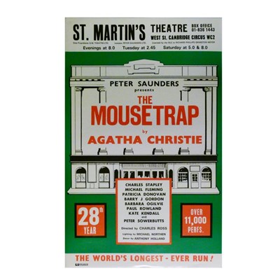 Lot 278 - Theatre Interest - The Mousetrap