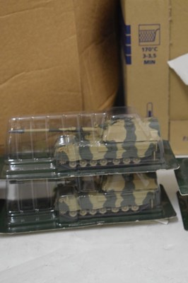 Lot 359 - Large group of EAC/Eaglemoss diecast model military themed vehicles