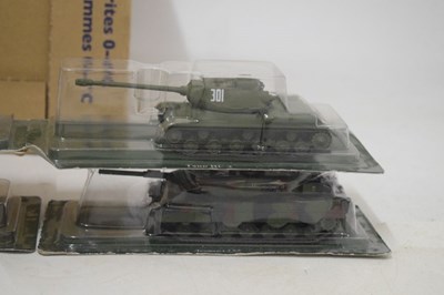 Lot 359 - Large group of EAC/Eaglemoss diecast model military themed vehicles
