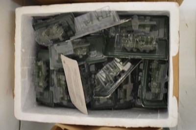 Lot 359 - Large group of EAC/Eaglemoss diecast model military themed vehicles