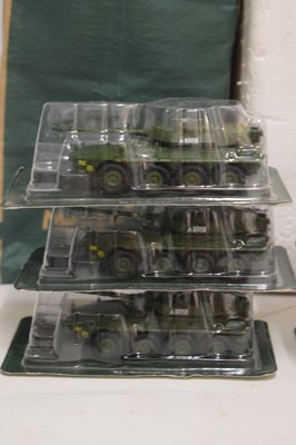 Lot 359 - Large group of EAC/Eaglemoss diecast model military themed vehicles