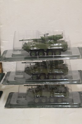 Lot 359 - Large group of EAC/Eaglemoss diecast model military themed vehicles