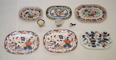 Lot 531 - Quantity of 19th Century Ironstone and other ceramics