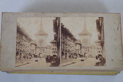 Lot 231 - Quantity of stereoscopic cards with viewer