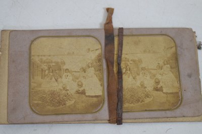 Lot 231 - Quantity of stereoscopic cards with viewer