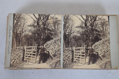 Lot 231 - Quantity of stereoscopic cards with viewer