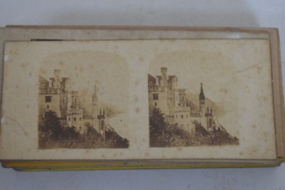 Lot 231 - Quantity of stereoscopic cards with viewer