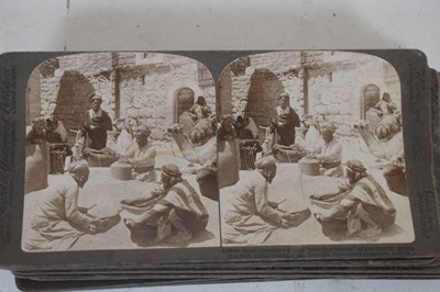 Lot 231 - Quantity of stereoscopic cards with viewer