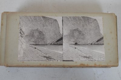 Lot 231 - Quantity of stereoscopic cards with viewer