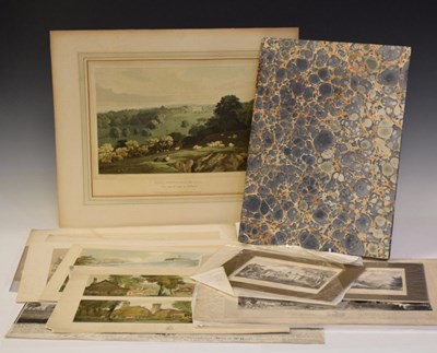 Lot 440 - Prout (J S) 'Prout's Picturesque Antiquities of Bristol', etc.