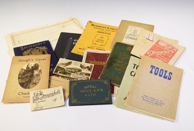 Lot 133 - Local Interest - Quantity of mostly early 20th Century Bristol and Somerset related ephemera
