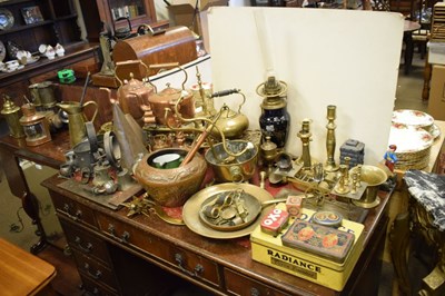 Lot 508 - Large collection of metalwork