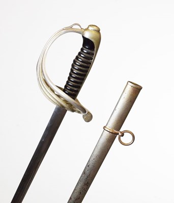 Lot 472 - 1882 pattern French officer's sword