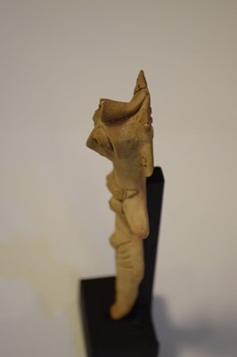 Lot 264 - Syro Hittite terracotta figure of the goddess Astarte