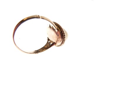 Lot 42 - Four 9ct gold dress rings
