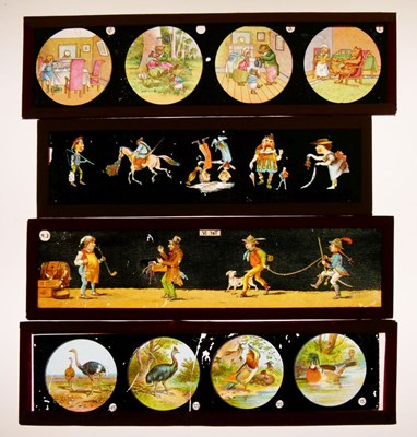 Lot 316 - Collection of early 20th Century magic lantern slides