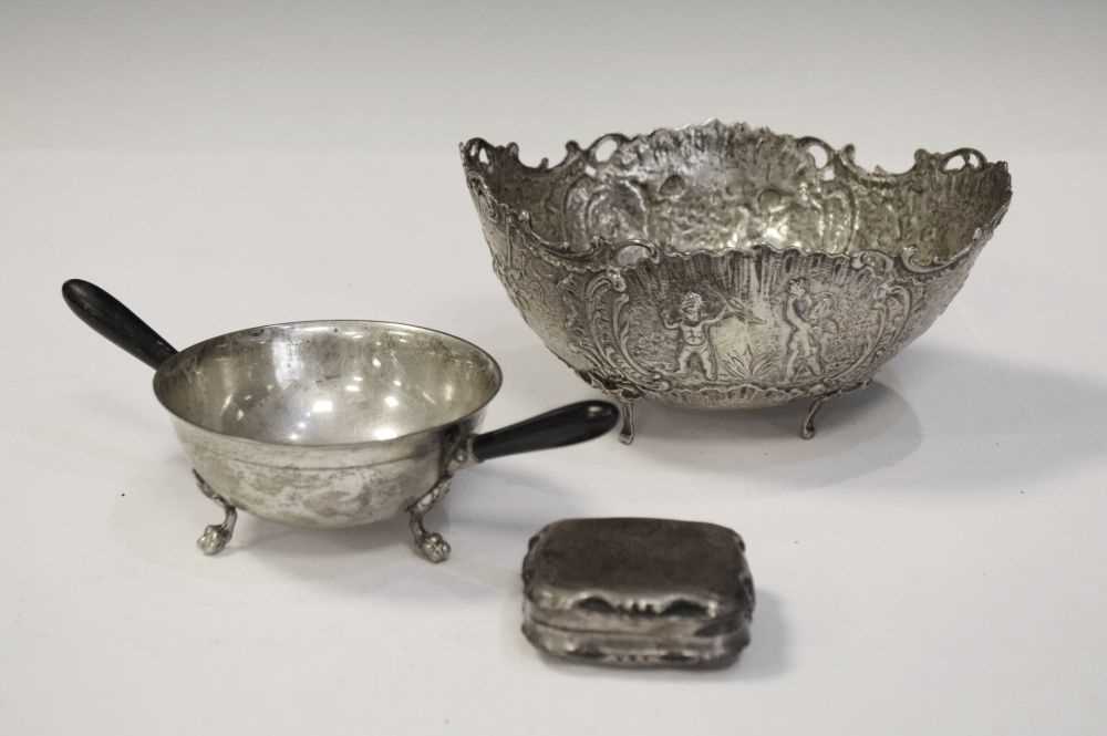 Lot 150 - Late 19th Century Continental silver bowl