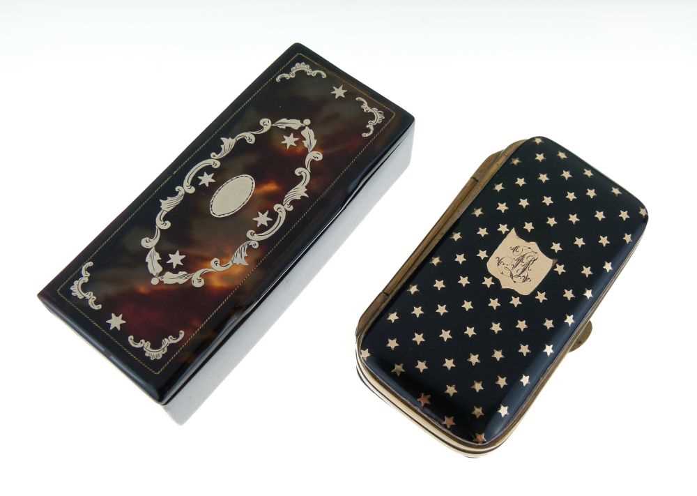 Lot 131 - 19th Century tortoiseshell and piquework