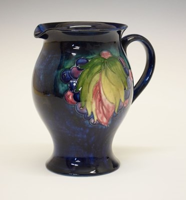 Lot 398 - Walter Moorcroft 'Leaf and Berry' baluster jug