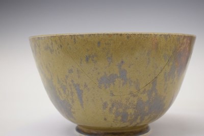 Lot 421 - Ruskin Pottery - Two Crystalline glaze trial bowls