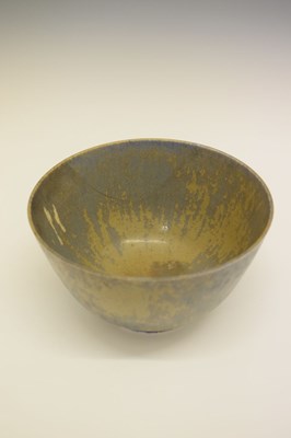 Lot 421 - Ruskin Pottery - Two Crystalline glaze trial bowls