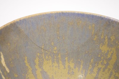 Lot 421 - Ruskin Pottery - Two Crystalline glaze trial bowls
