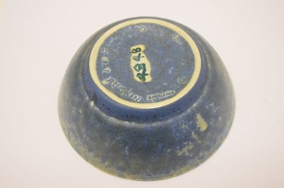 Lot 421 - Ruskin Pottery - Two Crystalline glaze trial bowls