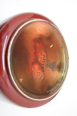 Lot 412 - Bernard Moore flambé jar and cover
