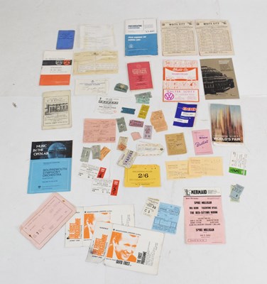 Lot 140 - Quantity of concert tickets and programmes