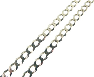 Lot 82 - 9ct gold filed curb link necklace