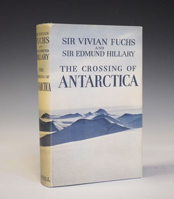 Lot 329 - Books - Sir Vivian Fuchs and Sir Edmund Hillary - The Crossing of Antarctica