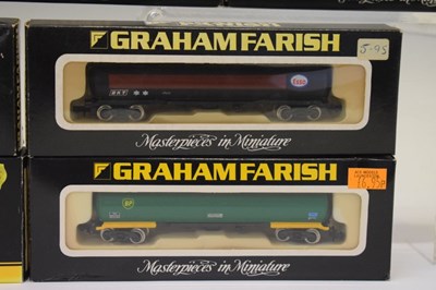 Lot 478 - Graham Farish – Ten boxed ‘N’ gauge tanker bogie wagons