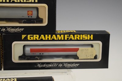 Lot 478 - Graham Farish – Ten boxed ‘N’ gauge tanker bogie wagons