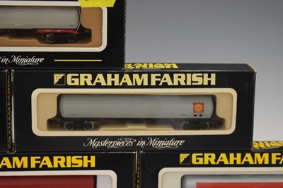 Lot 478 - Graham Farish – Ten boxed ‘N’ gauge tanker bogie wagons