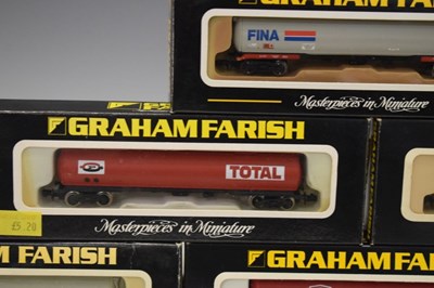 Lot 478 - Graham Farish – Ten boxed ‘N’ gauge tanker bogie wagons