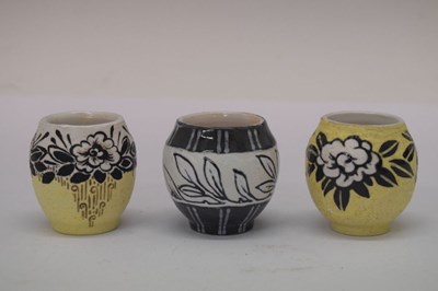 Lot 297 - Group of French Art Deco-style ceramics