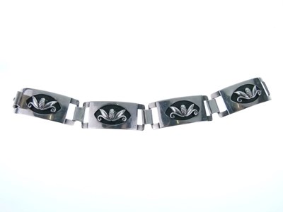 Lot 56 - Georg Jensen Inc USA silver bracelet