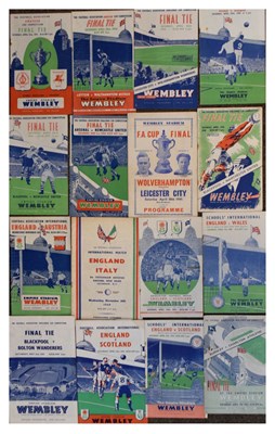 Lot 307 - Quantity of Football programmes