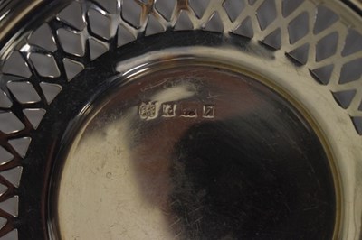 Lot 195 - Ten silver dishes and coasters
