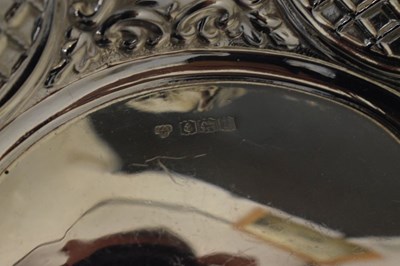Lot 195 - Ten silver dishes and coasters