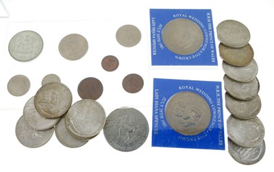 Lot 215 - Collection of world coins and crowns