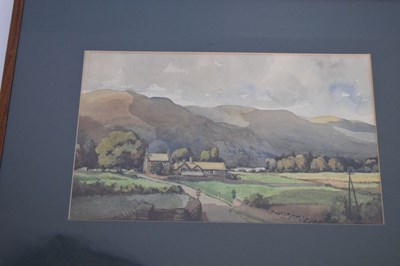 Lot 582 - Kenneth Stephen Broad (exh.1911-35) - Two watercolours - Lakeland landscapes