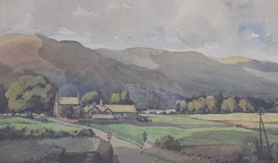Lot 582 - Kenneth Stephen Broad (exh.1911-35) - Two watercolours - Lakeland landscapes