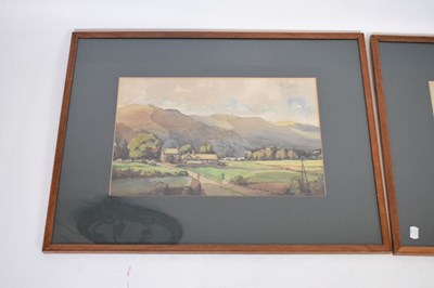 Lot 582 - Kenneth Stephen Broad (exh.1911-35) - Two watercolours - Lakeland landscapes