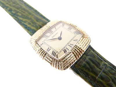 Lot 78 - Delania  - Lady's 18ct gold mechanical wristwatch