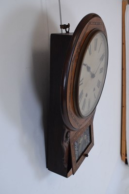 Lot 523 - American wall clock