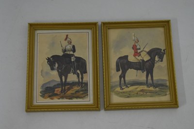 Lot 579 - Richard Simpkin (1840-1926) - Two watercolours