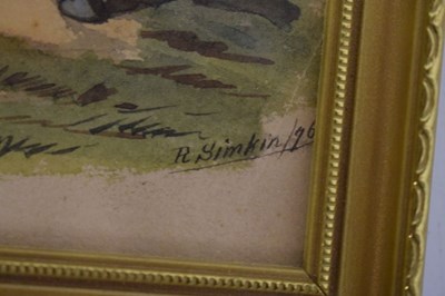 Lot 579 - Richard Simpkin (1840-1926) - Two watercolours