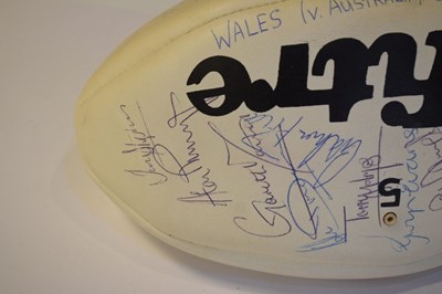 Lot 238 - Signed rugby ball