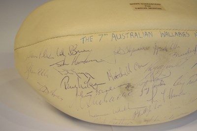 Lot 238 - Signed rugby ball